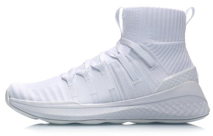 Li Ning Wujie High top Training Shoes Men s White AFPP015-1 41.5