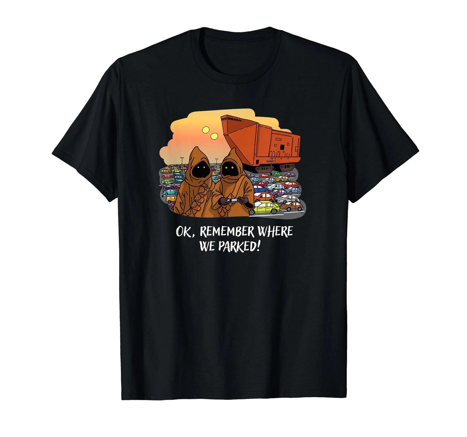 Star Wars Jawa Sandcrawler Remember Where We Parked T-Shirt_ XL