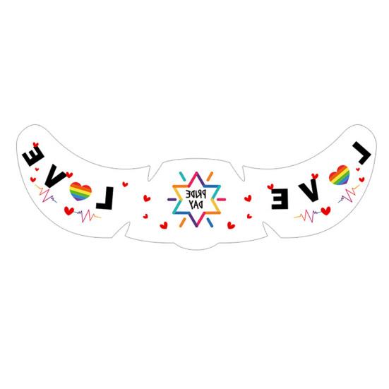 Freckle Temporary Tattoos, Waterproof & Long Lasting Face Stickers, Rainbow Color Makeup Decals for Festival, Party, Halloween