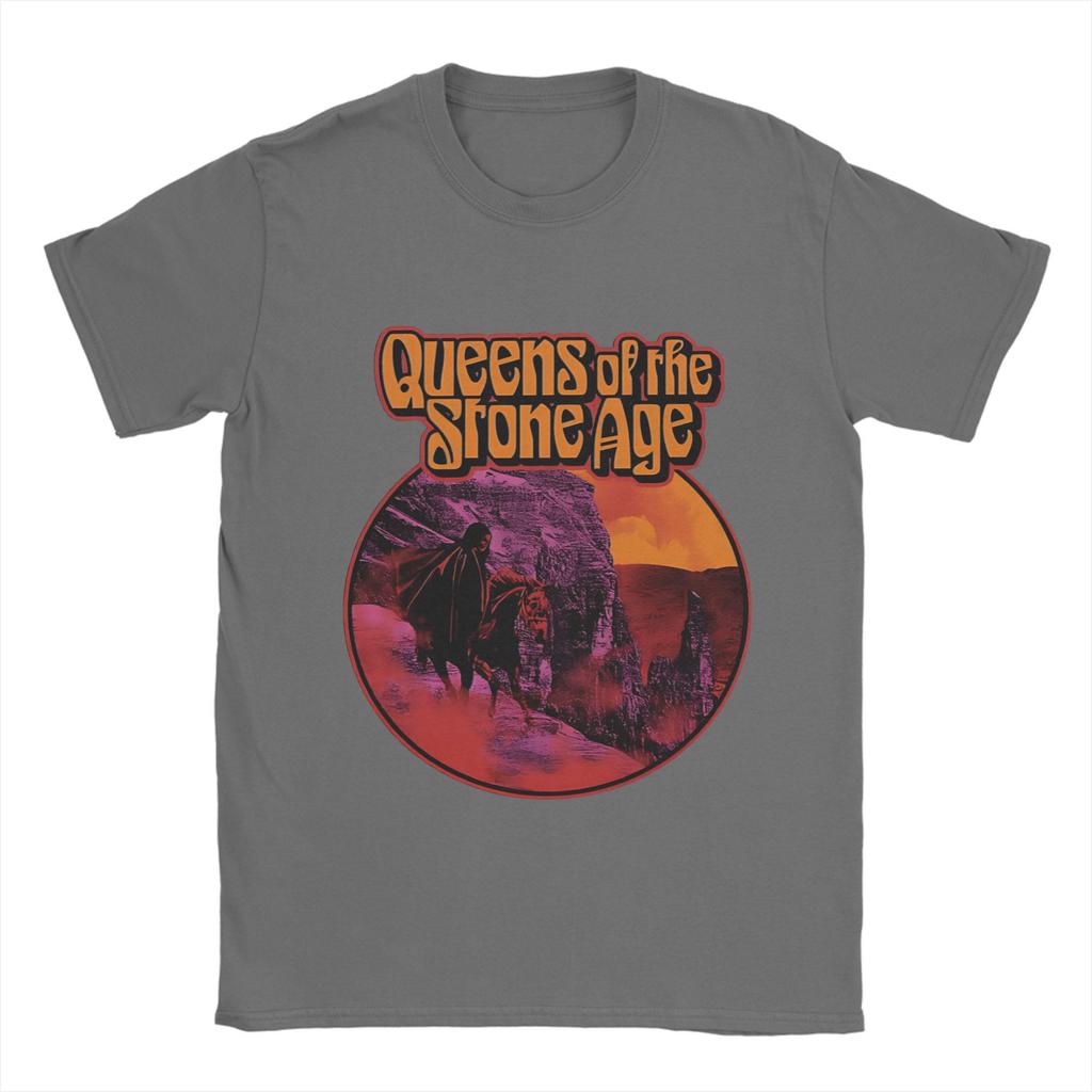 Stone Age Humor Queen Unisexs Printed TShirt Short Sleeve Shirt Printed Clothing for Streetwear