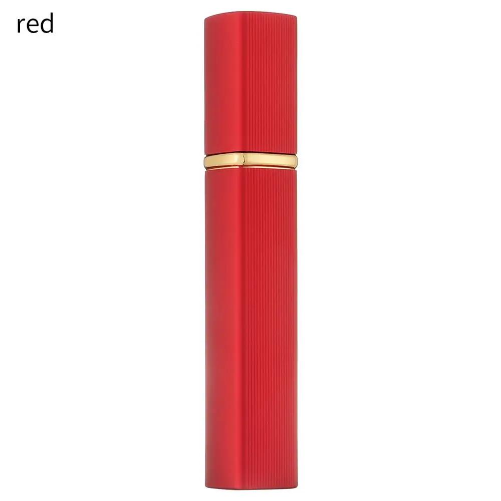 New 12ML Perfume Atomizer Bottles Refillable Mini Travel Size Empty Perfume Sprayer Portable Leak Proof Spray Bottle Container красный