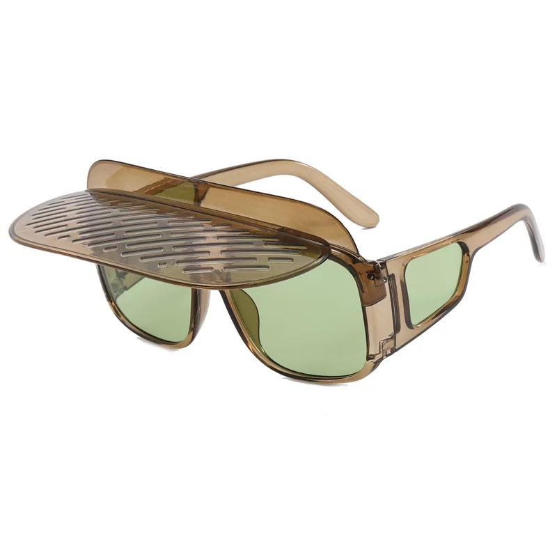Flip Up Polarized Sunglasses Multi Functional Sunscreen Sunglasses Outdoor Camping/fishing Goggles for Men and Women