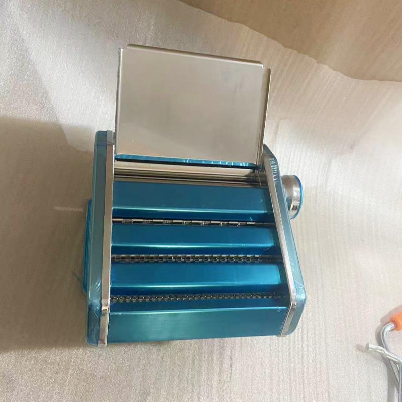 Stainless Steel Manual Pasta & Dumpling Maker: Hand-Cranked Noodle & Dough Sheet Machine