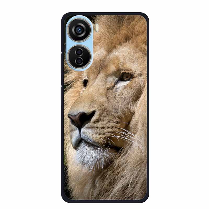 Cool Silicone Cover for ZTE Blade V40 Design Case Printed Fashion Soft Back Cover for ZTE Blade V40Design Case Protective Shells