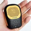 Clip Wearable Speaker Bluetooth 5.3 40mm 3W Speaker Portable Wearable Speakers Support TF Card Playback for Hands-Free Music