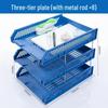 Student Desk Organizer: File Rack, Storage Tray & Book Stand