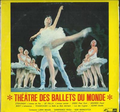 LP Record VARIOUS - Theatre Des Ballets Du Monde SMS2760 CONCERT HALL Japan Classical Used