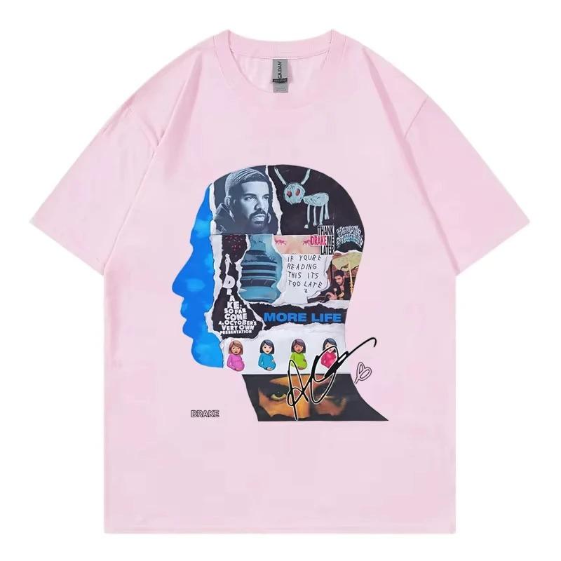 Rapper Drake Album Merch Graphic TShirt Unisex Harajuku HipHop Casual Comfortable Summer Streetwear WOMEN And Unisex Tshirt S