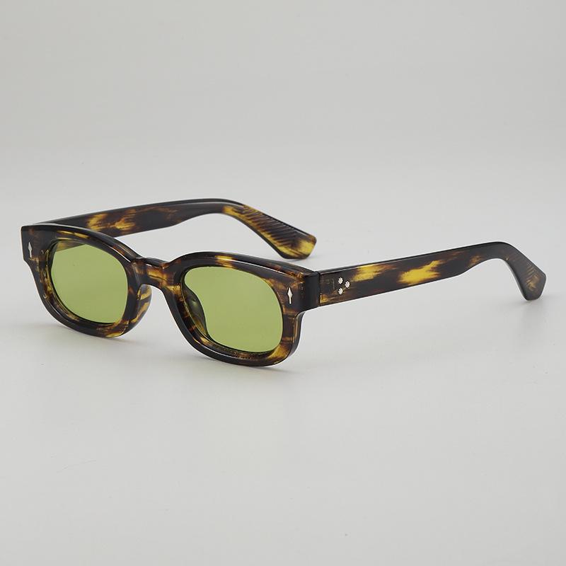 

Latest Men Vintage Rectangle Sunglasses Trendy Oval Shape Sun Eyeglasses Luxurious Brand Style Design UV400 Shades Eyewear Women Goggles