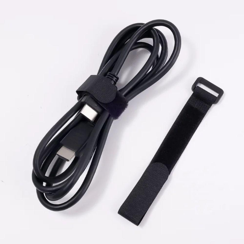 

10 pcs Fastening Cable Ties Organizer Cord Ties Adjustable Cable Straps Garage 2*15cm чорний