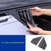 For Toyota C-HR CHR XA10 2018- Car Styling Rear Triangular Louver Trim Window Side Blind Cover Accessories Exterior Sticker