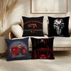M-Massey F-Fergusons Cushion Cover Soft Short Plush Pillow Cover Smooth Cozy Texture Aesthetic Cushion Case Home Decor