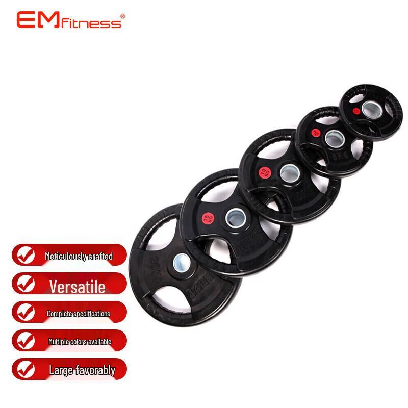 Yimai Coated Barbell Plate Set