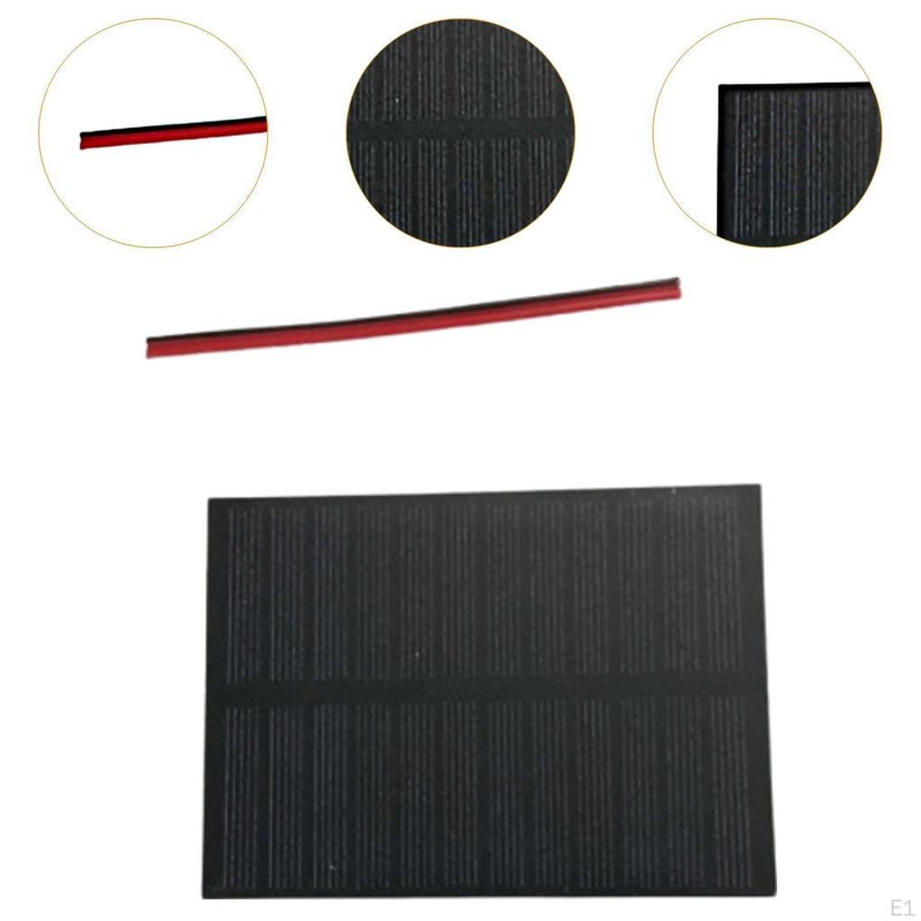 1.5W 12V Mini Solar Panel Module Monocrystalline for Battery Cell Phone Charger with Wire