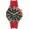 Men's Quartz Silicone Three-Hand Watch Stainless Steel Case/Glass Mirror BQ2499