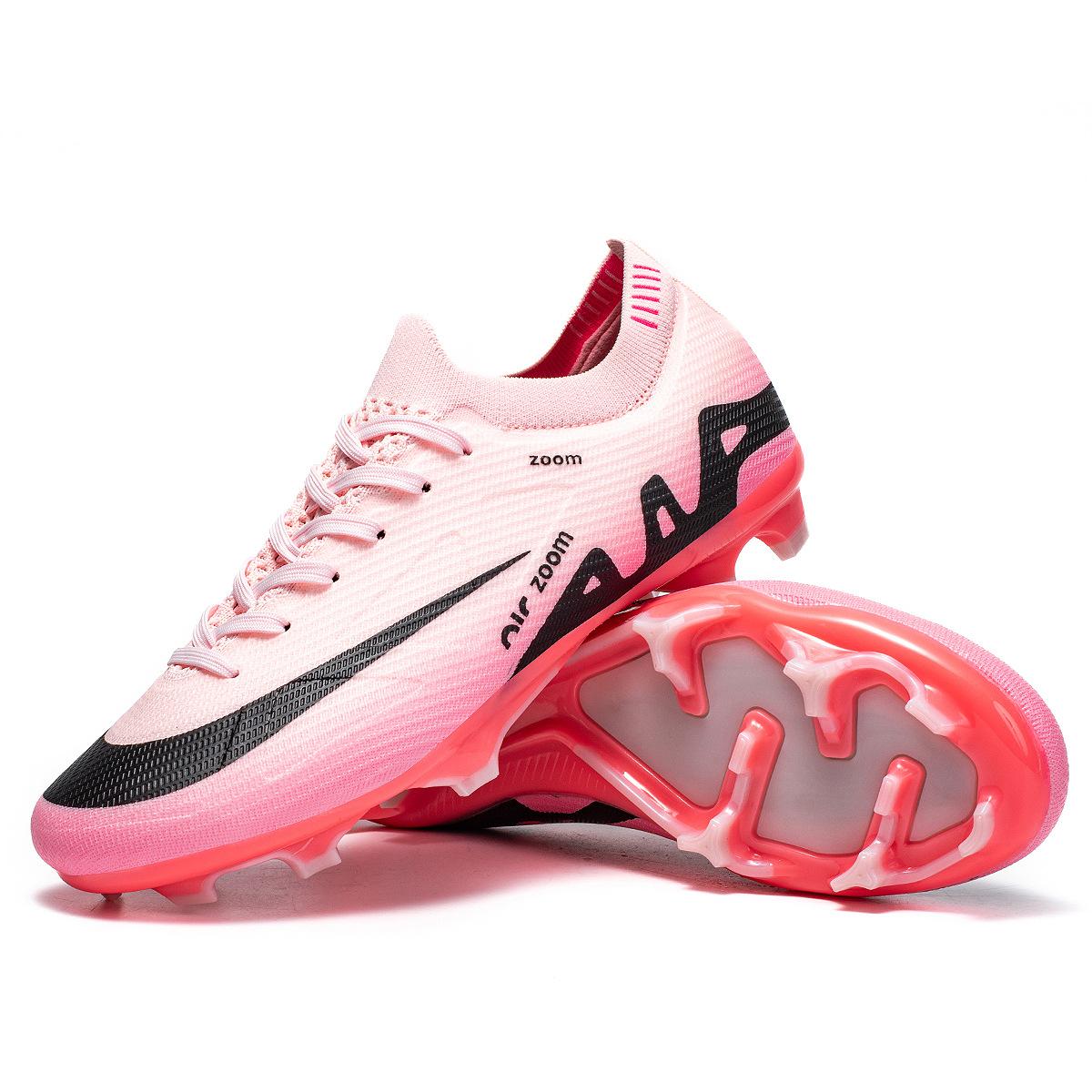 

Молодежные бесшовные футбольные бутсы из летучего трикотажа с длинными шипами и шипами-пилами, размеры 35-45, для тренировок и соревнований на газоне 35