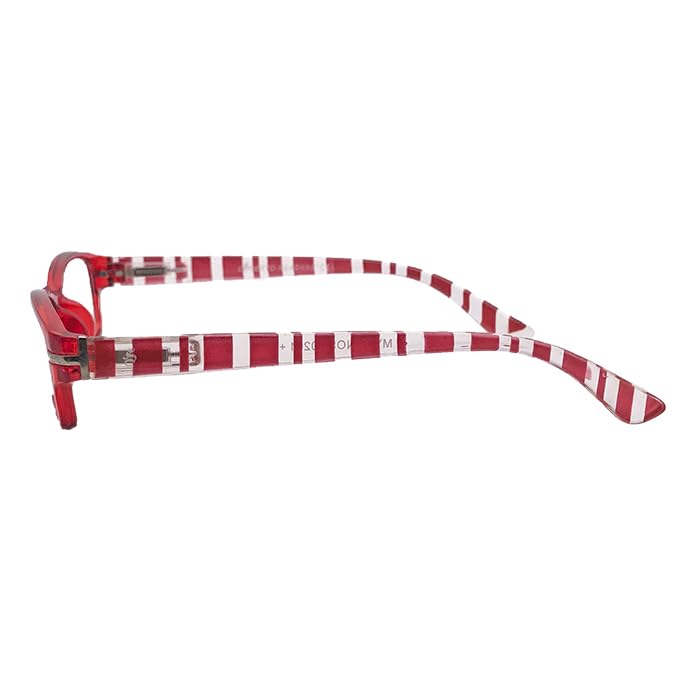 RSINC Smarty Full Rim Light Weight Rectangular Unisex Eye Frame (Red, Medium) ER Mykonos 90261 50-14-138 mm