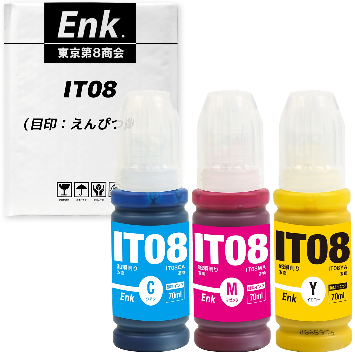 

IT08 Compatible Ink for Epson Pencil Sharpener Domestically Packaged and Inspected QR Code Readable Instruction Manual Introduction IT08 Color Pigment