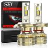 2 Stück H4 H7 LED-Scheinwerferlampen 6000K H1 H8 H11 LED 9005 HB3 9006 HB4 AutoLampe 9012 Hir2 Hohe Leistung 140W 70000LM Canbus CSP Chips Scheinwerfer