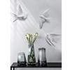 Graceful Resin Bird Wall Hanging - Modern Sculpture for Home Decor