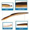1pc 11.81inch Extra Long Electric Eel Soft Bait Eel Fake Bait Eel Loach Simulation Mimic Bait Lua Bait, Silicone, for Sea Fishing, Boat Fishing
