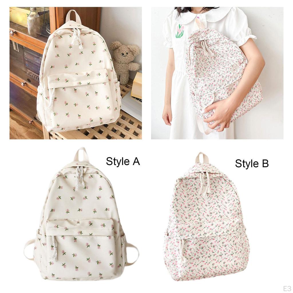 Womens Backpack Bookbag Casual Large Capacity Durable School Travel Bag for Outdoor