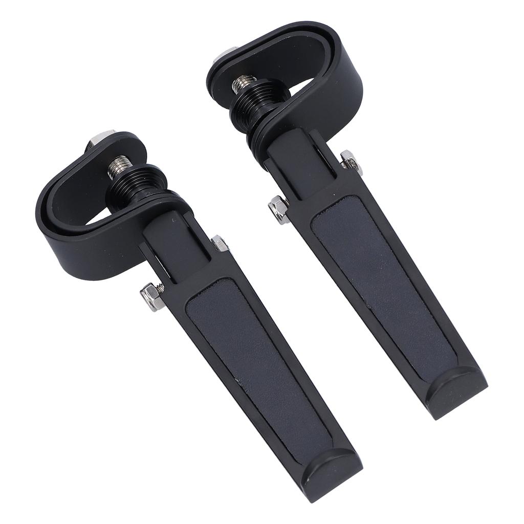 Motorcycle Foot Pegs Footrest Pedal for 1 ‑ 1‑1 4in Engine Guards Replacement for FXDFSE FLHTCSE FLHRSEI