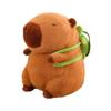 Capybara-Kun Plush with Turtle Shell Sitting Posture