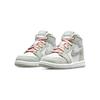 Air Jordan 1 Retro High OG TD Seafoam Baby-Sneakers Grün Heilend-Orange Weiß CU0450-002