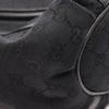 Used GUCCI Abbey GG canvas Tote Bag 211982 canvas leather Black Used Women