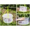 Foldable Clothes Lightweight Drying Mesh Basket With Large Diameter For Home Use