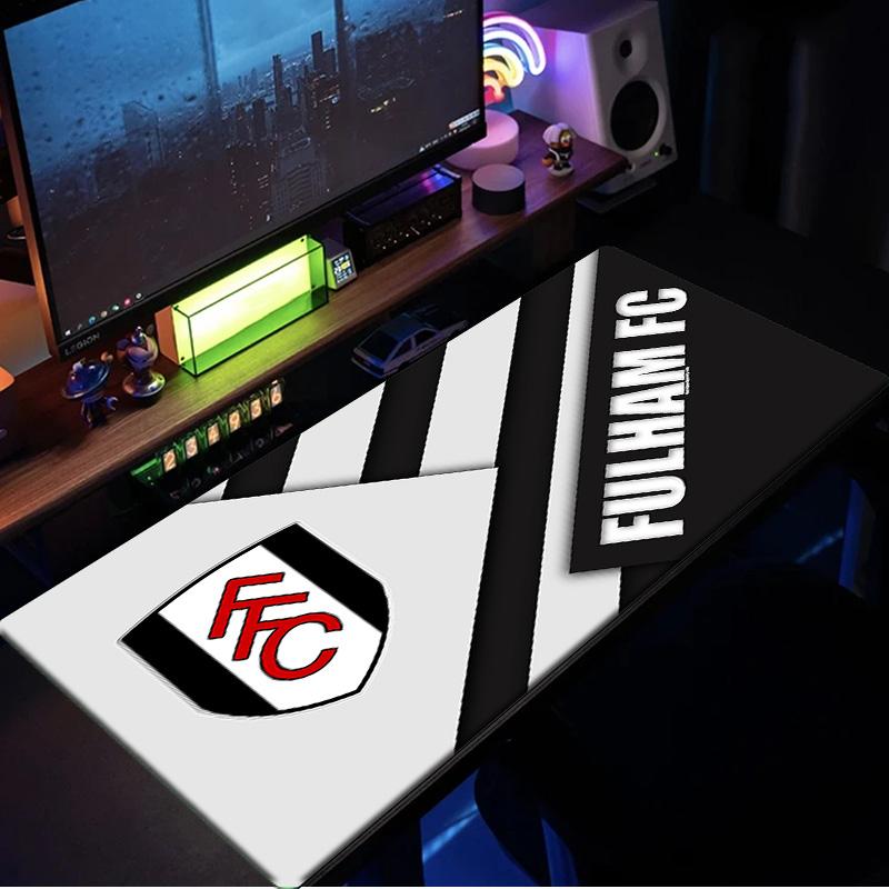 Fulham Football Crest Mouse Pad, Rubber Base, Mouse Pad for Gamers and Office Use, Gaming Desk , Easy To Clean Mat Christmas fan gifts
