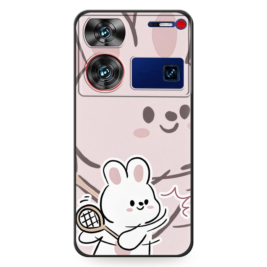 Nárazuvzdorné pouzdro na telefon Pouzdro na telefon Pro ZTE Nubia Z60 Ultra TPU Graffiti Módní design Pár Ochranné Protiprachové Roztomilé