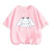 Cinnamoroll Cartoon Sanrio T-shirt Kids 3-14Y Boys Clothes Girls Summer Casual Tops Wear