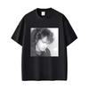 Classic Rusian Rock Band Kino Viktor Tsoi Smoking Graphic T  Shirts Men Women Casual Oversized Streetwear Men's Cotton T-shirts 1
