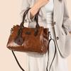 Vintage Portable Tote Bag Shoulder Messenger Women's Bag