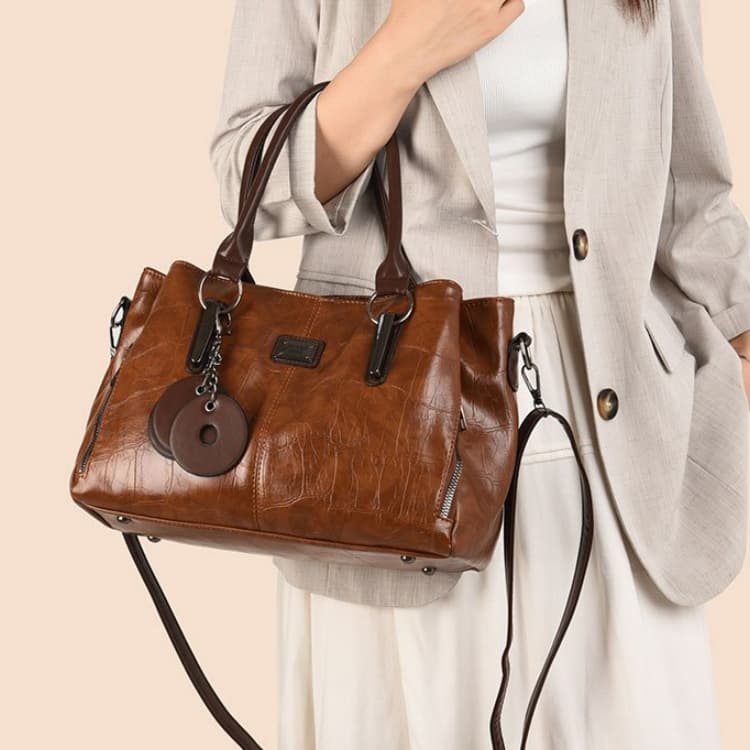 Vintage Portable Tote Bag Shoulder Messenger Women's Bag