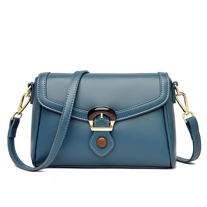 Guangzhou Women's Bag Generation High-quality Niche Lock Bag Leather Temperament Messenger Bag