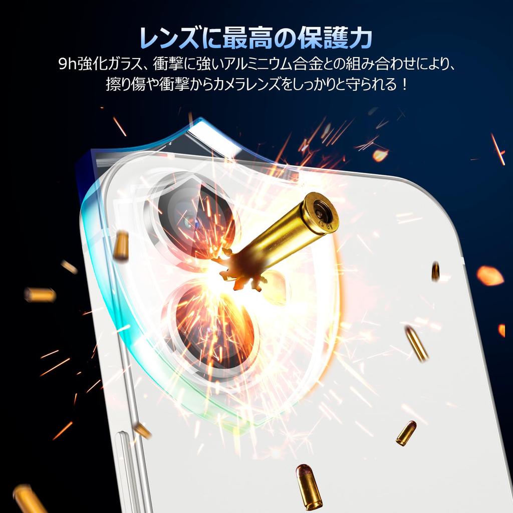 Podick Camera Film for iPhone Plus Camera Cover 9H Tempered Glass Aluminum Alloy for iPhone Plus Camera Protection Scratch Resistant Shockproof High