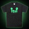 Kodama Family Forest Ghost Children Spirits Glow In the Dark T-Shirt