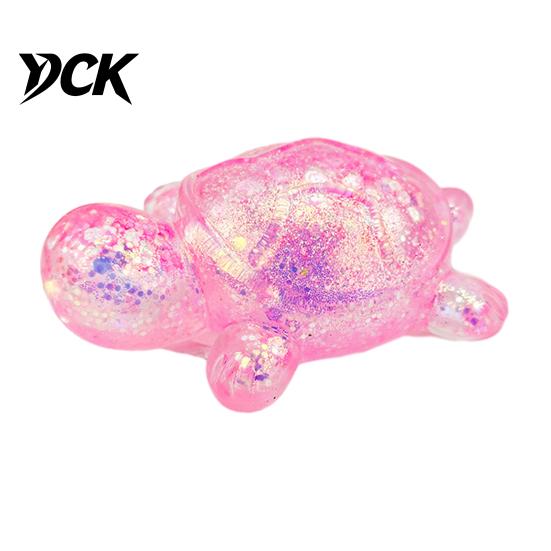 Handheld Stress Reliever Glitter Cartoon Animal Sensory Fidget Toy for Adults Kids Cute Pig Duck Soft Touch Ball Turtle Squeeze Relief Easter