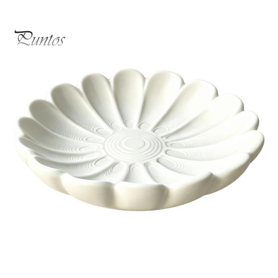Decorative Jewelry Tray 3D Printed Flower Shape for Rings Necklaces Bracelets, Entryway Table Petal Plate Trays, Trinket Dish, Organizer Living
