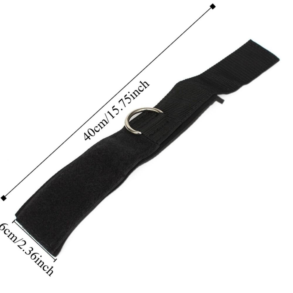 2pcs D Shape Buckle Ankle Support Brace Adjustable Ankle Cuffs Straps Durable Wrist Straps  Gym
