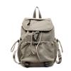 Nyl Solid Color Large Capacity Backpacks 2026  String Casual Bags for Women Summer Student Simple Women's Handbags