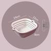 Thickened Double-Layer Vegetable Washing Basin Set - 6-Piece Multifunctional Kitchen Drainer Basket