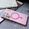 Matte Magnetic Hard PC Case for Samsung Galaxy S2 S26 Ultra S24 S23 Plus S22 Note 20 Double Color Contrast Ultra Slim Cover