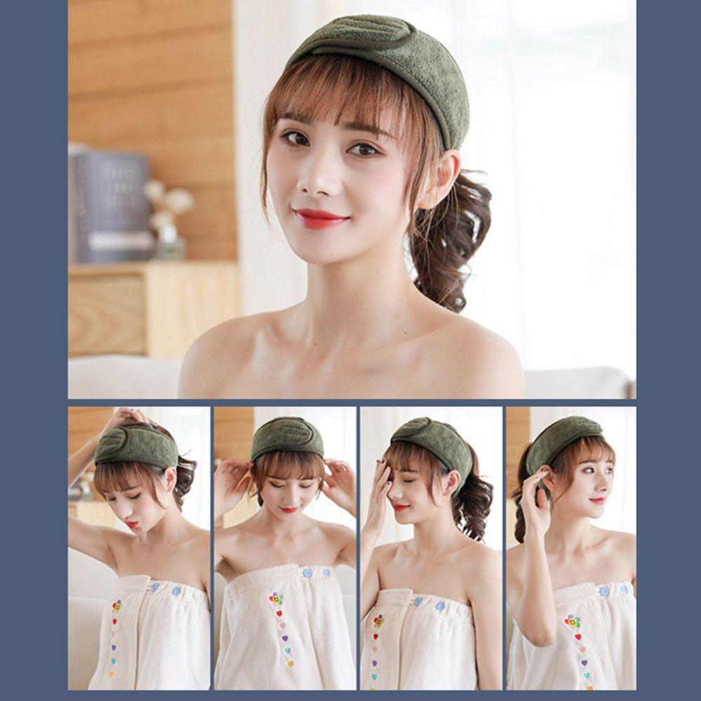 Face Women Headbands Shower Facial Cosmetic Bath Makeup Turban Hairband Head Band Tiara Turban