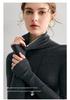 Spring 2026 Slim Fit Women's Elegant Layered Neck Wool Sweater