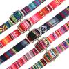Custom Nylon Cat Collar Quick Release Small Dog Cats Collars Adjustable Pet Kitten Necklace With Bell Safety Breakaway For Cats