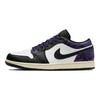 Jordan Air Jordan 1 Lemon Joy Low Top Vintage Basketball Shoes Unisex Black Purple 553558-040(Team399-)